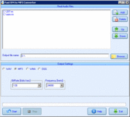 Fast RM to MP3 Converter screenshot